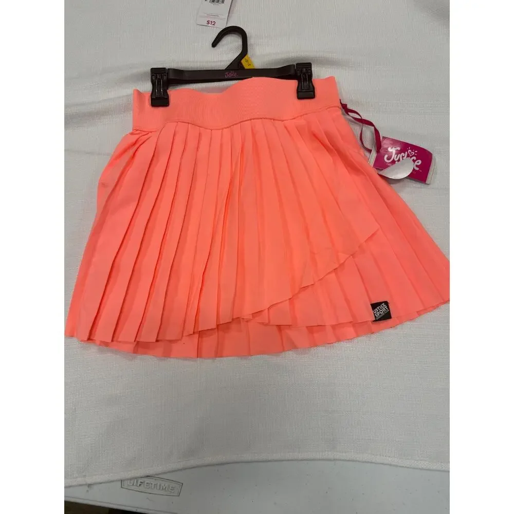 Justice girls pleated